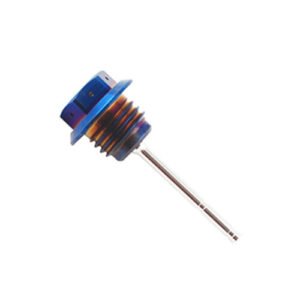NCY Dipstick - Electroplated Titanium; GY6; 139QMB