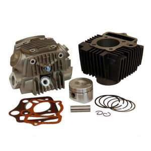 Universal Parts Horizontal Honda Style Cyl & Head Kit, 110cc