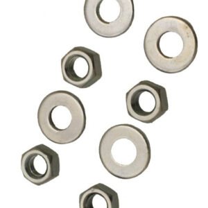 Universal Parts M7-1.00 Nuts & Washers - Set of 4