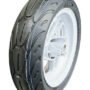 Vee 120/70-12 Tubeless Tire - VRM-155 tread pattern - Image 1