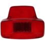 Taillight Lens with Full Top (Red, Plastic); VSC - Image 1