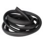 Black Rubber Legshield Trim - Image 1